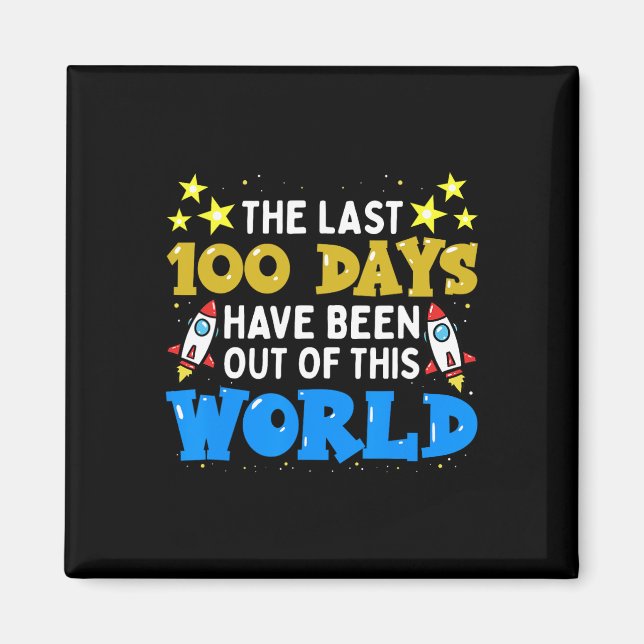 Imán Días Escolares Niños Astronautas Del Espacio Ultra (Frente)