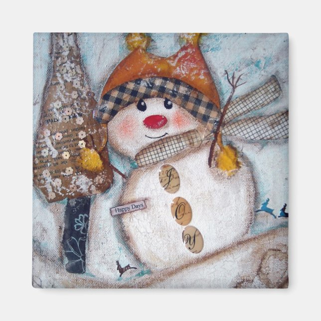 Imán Días felices (Frente)