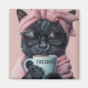 Imán Días Mascotas divertidos modernos