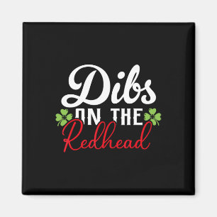 Imán Dibs Divertidos Del Día De San Patricio Irlandés E