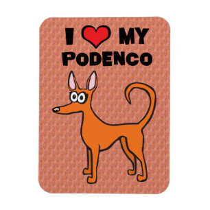 Imán Dibujo animado de Podendo