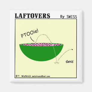 Imán Dibujo animado divertido lindo Laftovers de la