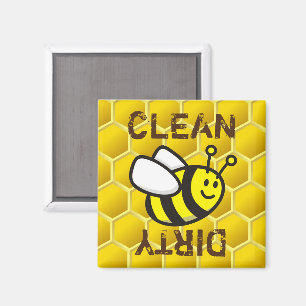 Imán Dibujo de abeja melífera