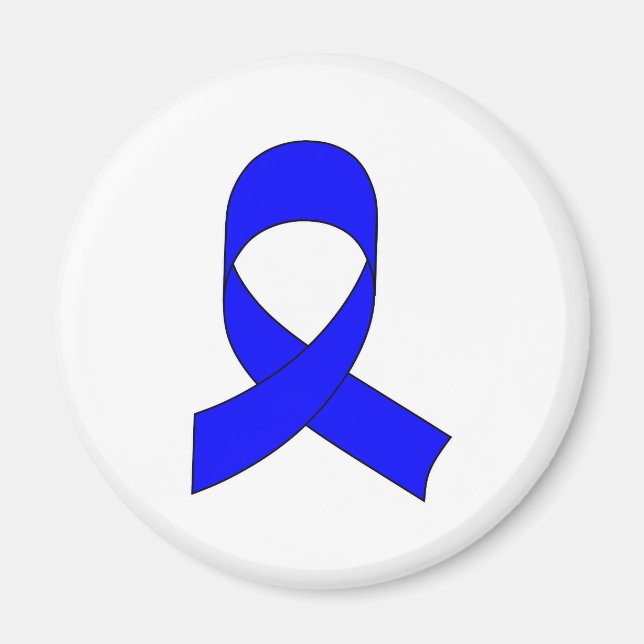 Imán Dibujo de cinta azul (Frente)