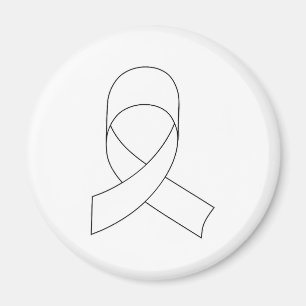 Imán Dibujo de cinta blanca