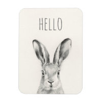 Dibujo de lápiz de conejo