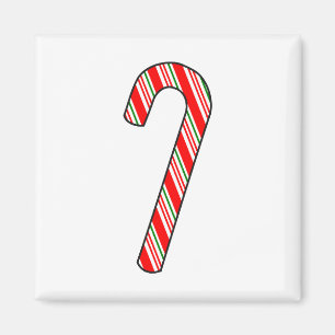 Imán Dibujo de Navidades de Candy Cane