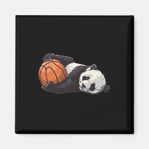 Imán Dibujo de oso panda esqueleto amante del esqueleto