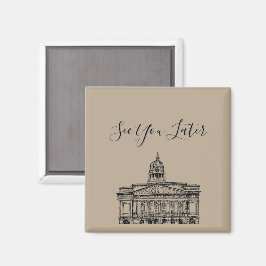 Imán Dibujo de tono de parpadeo Nottingham Mocha Mousse