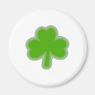 Imán Dibujo de Trébol del Día de San Patricio