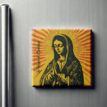 Imán Dibujo de Virgen de Guadalupe<br><div class="desc">Añada un toque de color y un toque icónico a su cocina con este imán de frigorífico de dibujo de la Virgen de Guadalupe. Con su moderno estilo ecléctico y su vibrante diseño, este imán aporta un nuevo toque a las imágenes clásicas, convirtiéndolo en una pieza destacada para cualquier frigorífico....</div>