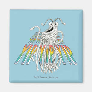 Imán Dibujo en boceto Yip Yips B&W