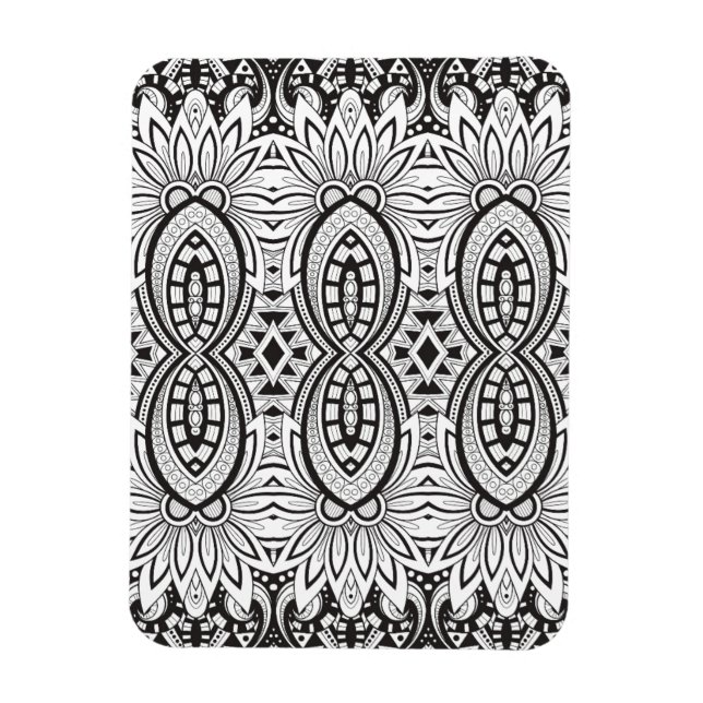 Imán Dibujo tribal inspirado (Vertical)