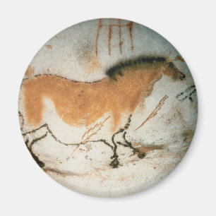 Imán Dibujos de cueva Lascaux Prehistórico francés
