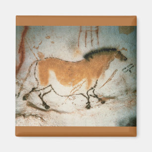 Imán Dibujos de cueva Lascaux Prehistórico francés
