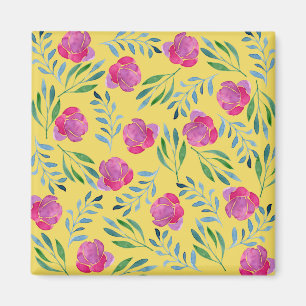 Imán Dibujos de flores fáciles