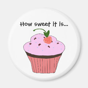 Imán Dicho de Cupcake