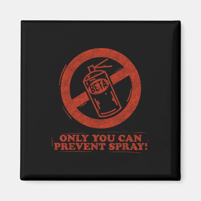 Imán Dicho divertido de Beta Spray para escaladores en  (Frente)