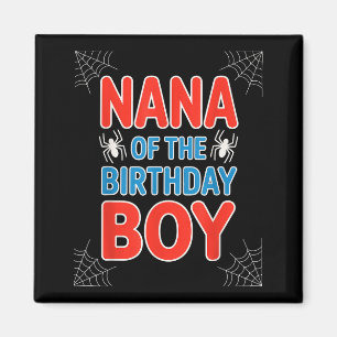 Imán Dicho Divertido Nana Del Niño De Cumpleaños Tema D