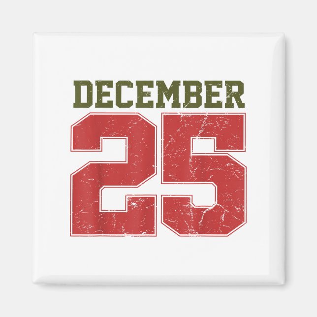 Imán Diciembre 25 angustiado (Frente)