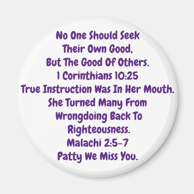 Imán diciendo adiós (Frente)