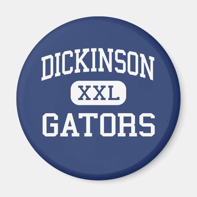 Imán Dickinson - Gators - High School - Dickinson Texas (Frente)