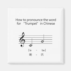 Imán Dictadura china "trompeta" en notación musical IPA