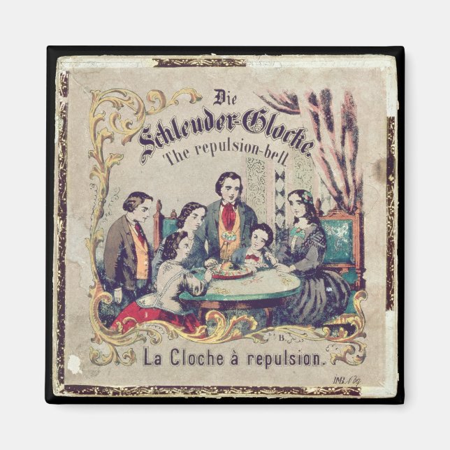 Imán Die Schleuder Glocke - La campana de repulsión (Frente)