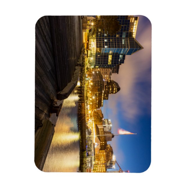 Imán Die Skyline von Halifax in Kanada (Vertical)