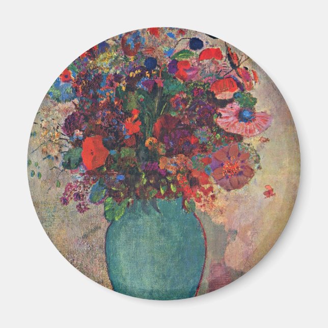 Imán Die Türkisvase Por Redon Odilon (Mejor Calidad) (Frente)
