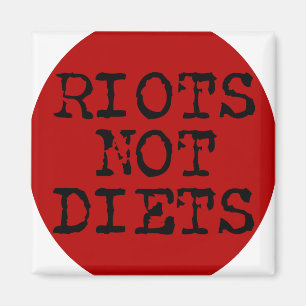 Imán Dietas de los alborotos no