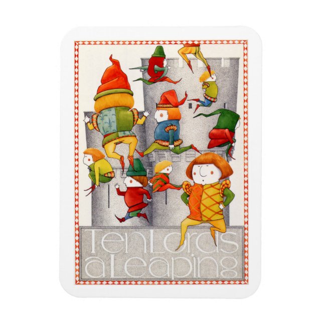 Imán DIEZ SEÑORES A IMÁGENES flexibles 3x4 (Vertical)