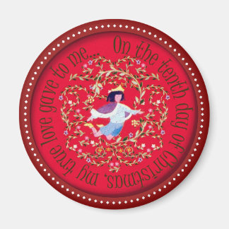 Imán Diez señores aleteando