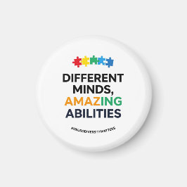 Imán Different Minds Amazing Abilities Awareness Art