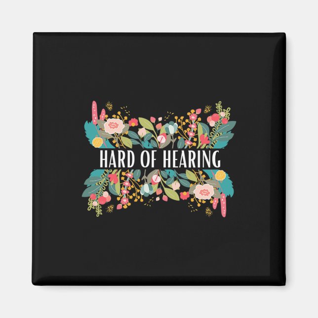 Imán Difícil de escuchar el diseño de alerta y concienc (Frente)