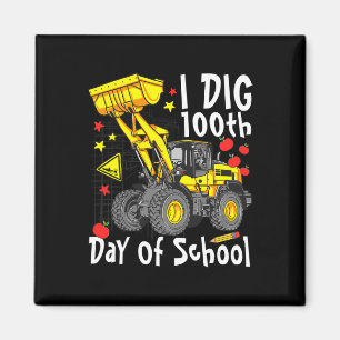 Imán Dig. 100° Día De La Escuela De Excavadora De Escol