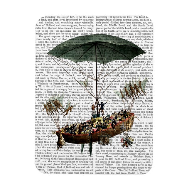 Imán Diligenza Y Criaturas Voladoras (Vertical)