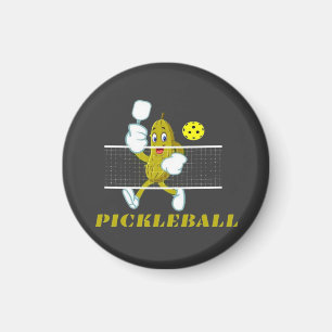 Imán Dill funny jugando pickleball