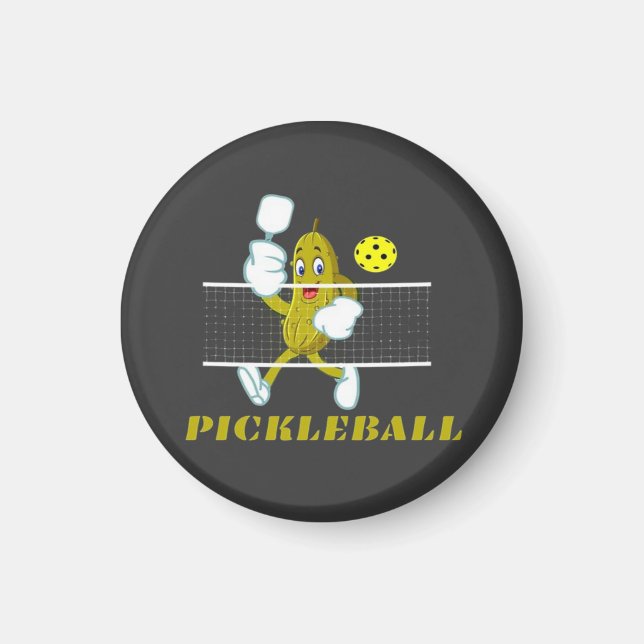 Imán Dill funny jugando pickleball  (Frente)