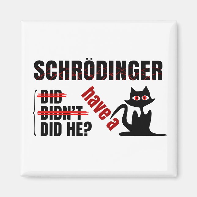 Imán Dillema de Schrodinger (Frente)
