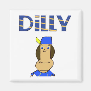 Imán Dilly de 2 pulgadas