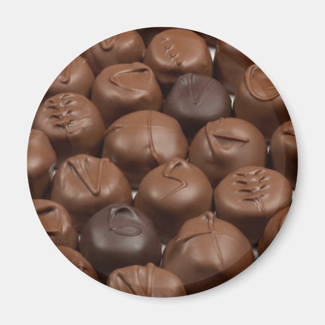 Imán ¡Dilo con chocolate! (Frente)