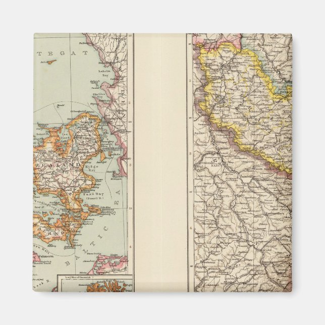 Imán Dinamarca, Alsacia Lorena, Palatinato (Frente)