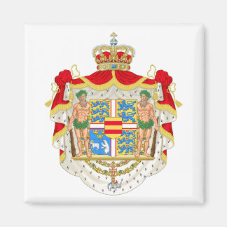 Imán Dinamarca Gran Escudo de Armas