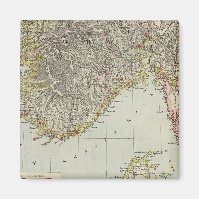 Imán Dinamarca, Noruega Meridional (Frente)