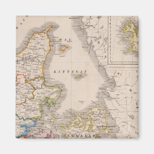 Imán Dinamarca y Alemania