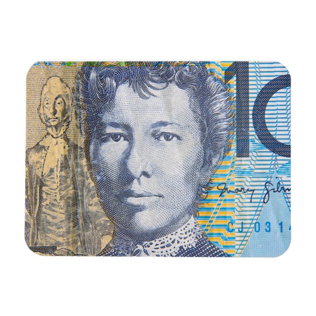 Imán Dinero australiano (Horizontal)