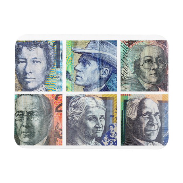 Imán Dinero australiano (Horizontal)