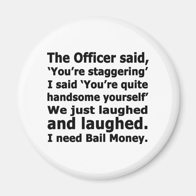 Imán Dinero de fianza (Frente)