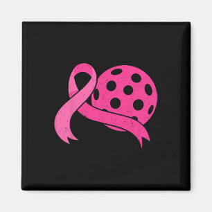 Imán Dink For Pink Breaking Cancer Awareness Pickleball